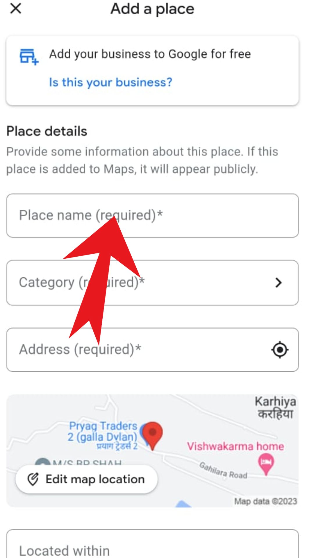 गूगल मैप पर अपना एड्रेस कैसे डालें (How to put your address on Google Map)