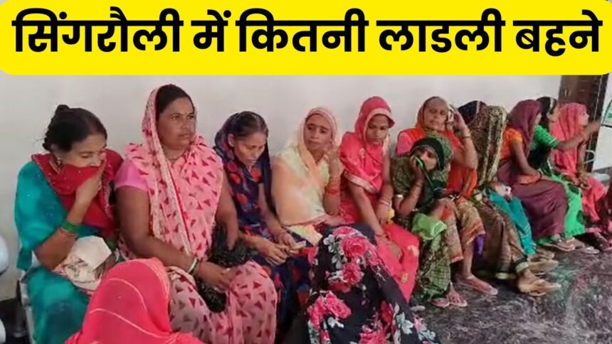 Singrauli News : सिंगरौली जिले की कितनी लाडली बहनों को मिली लाडली बहना योजना की 14 में क़िस्त