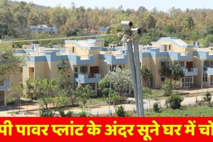 JP Power Plant Nigri Singrauli : जेपी पावर प्लांट के अंदर सूने घर में घुसे चोर, चोरी होते हुए मकान मालिक मोबाइल पर महाराष्ट्र से देखते रहे